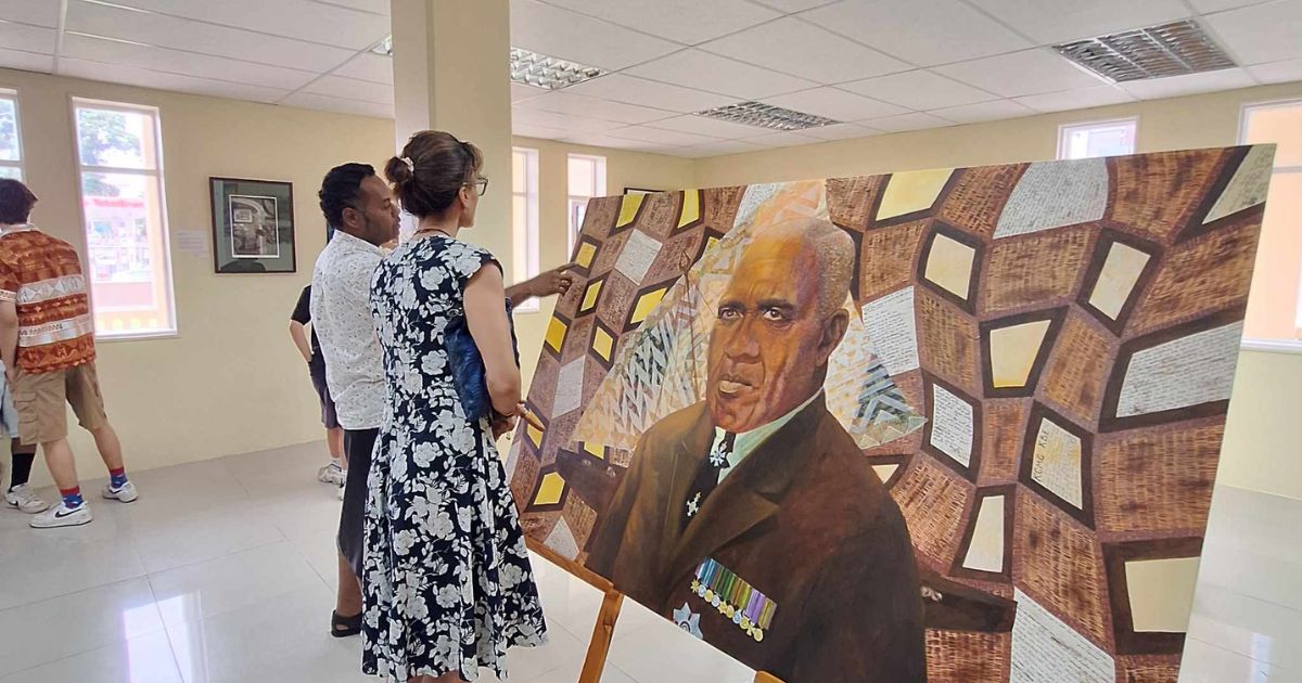 Exterior view of the National Gallery of Fiji building.