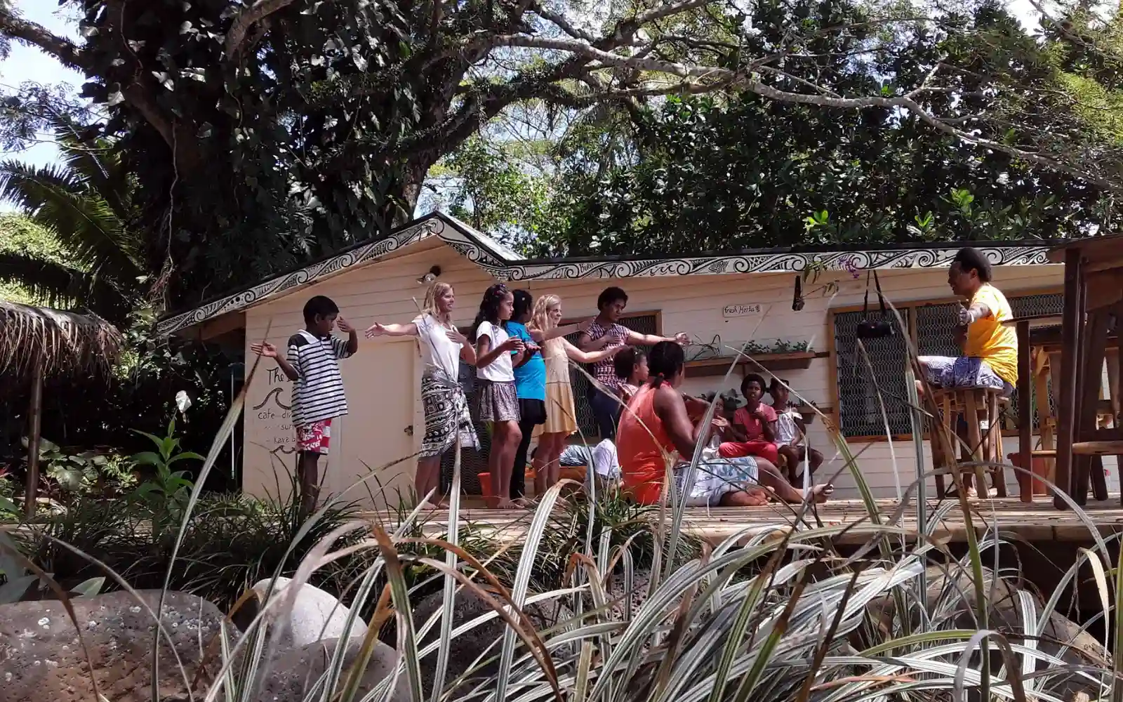 Traditional Meke dance performance in Sigatoka