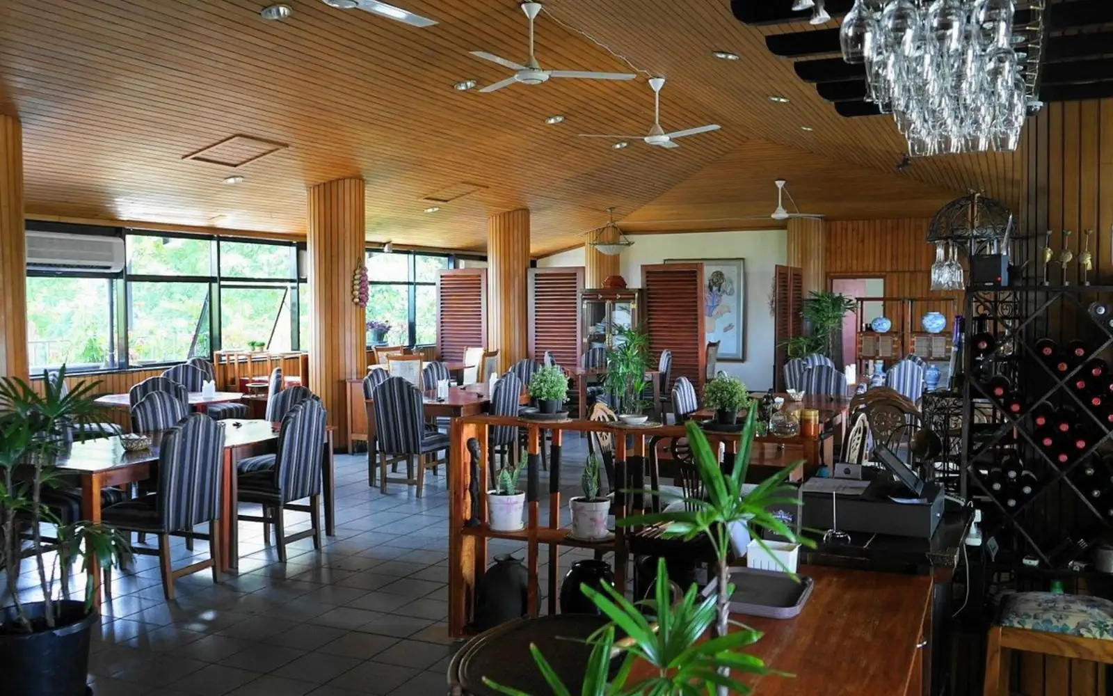 A vibrant Italian-Fijian dish, like pasta or pizza, served at Paradiso Ristorante Italiano with harbor views in Suva.