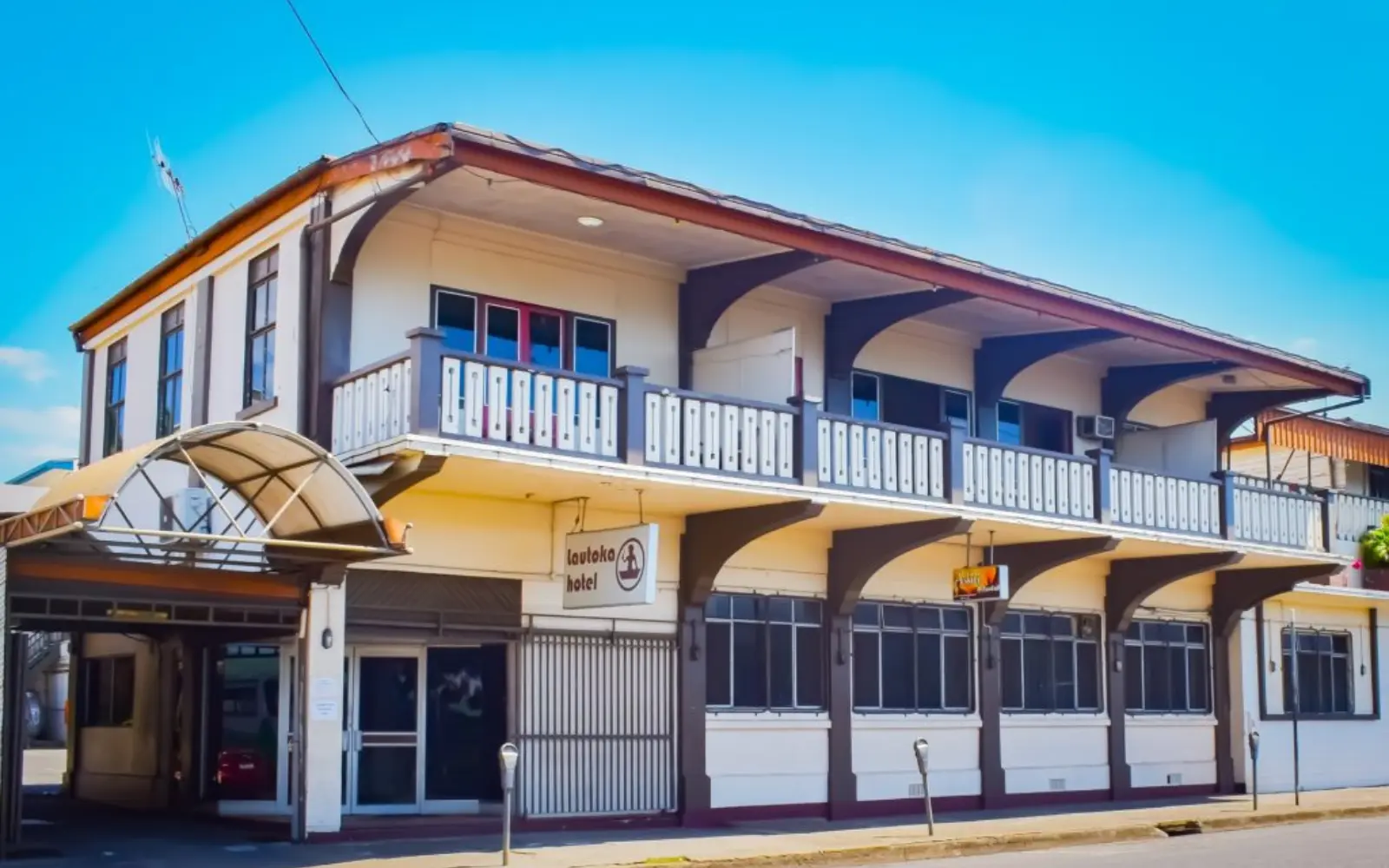 Exterior of Lautoka Hotel in Lautoka, Fiji