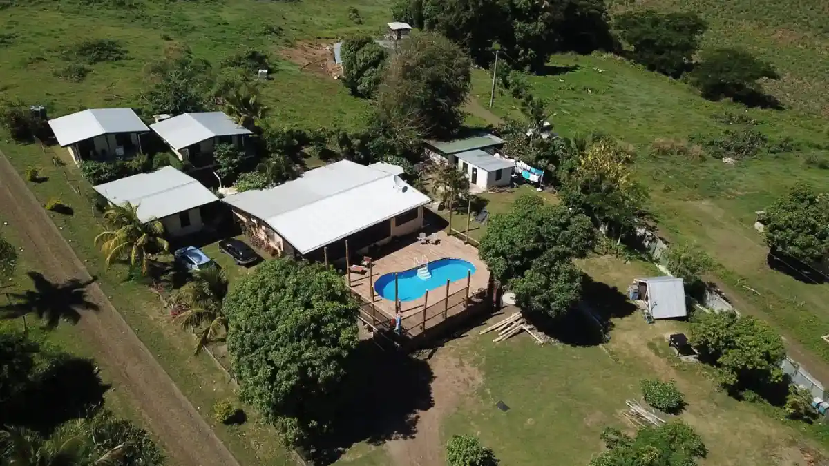 The Beehive Fiji homestay near Rakiraki with local honey production